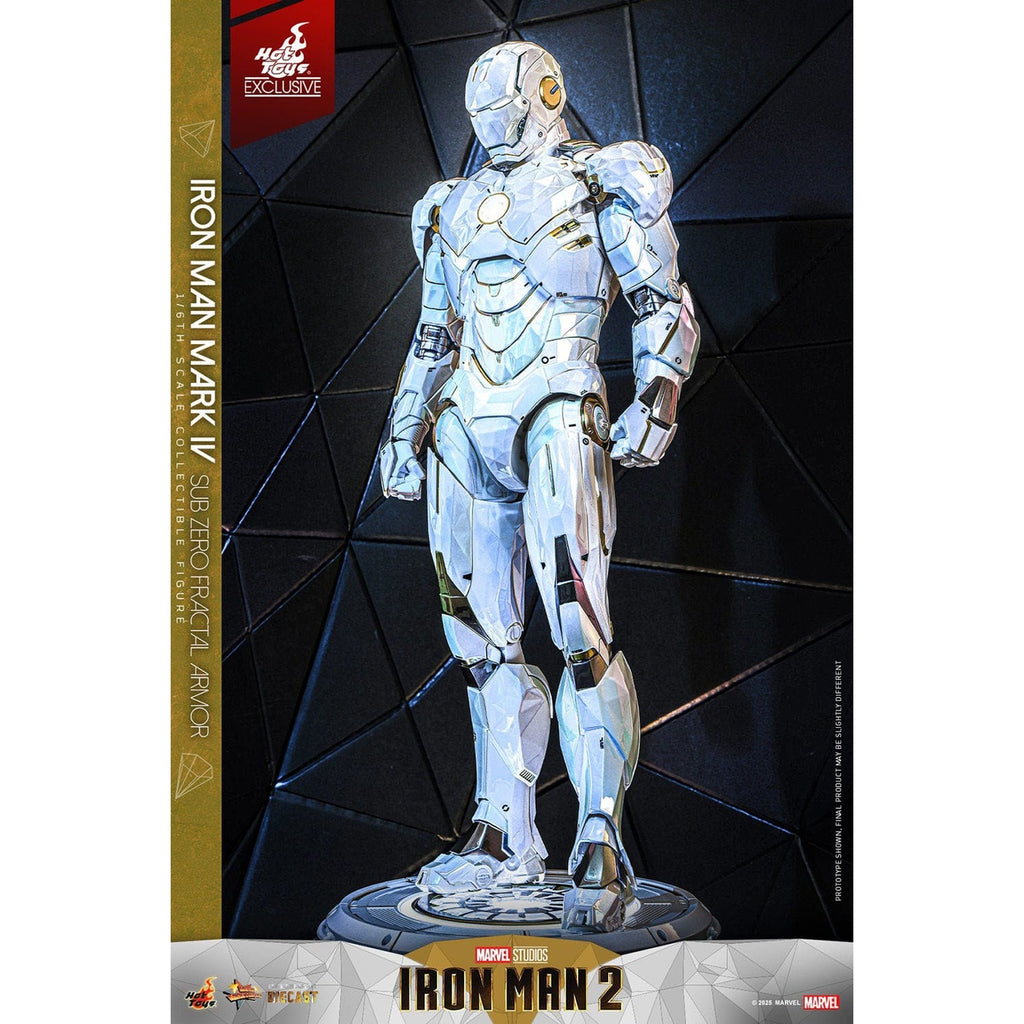Productafbeelding Iron Man - Iron Man Mark IV Masterpiece 1:6 Actiefiguur Exclusief