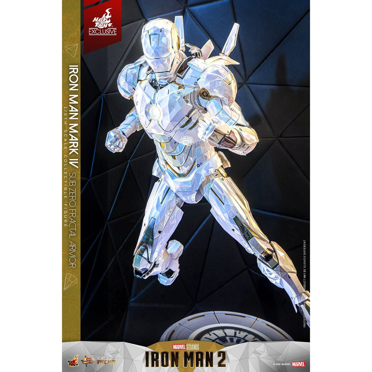 Productafbeelding Iron Man - Iron Man Mark IV Masterpiece 1:6 Actiefiguur Exclusief