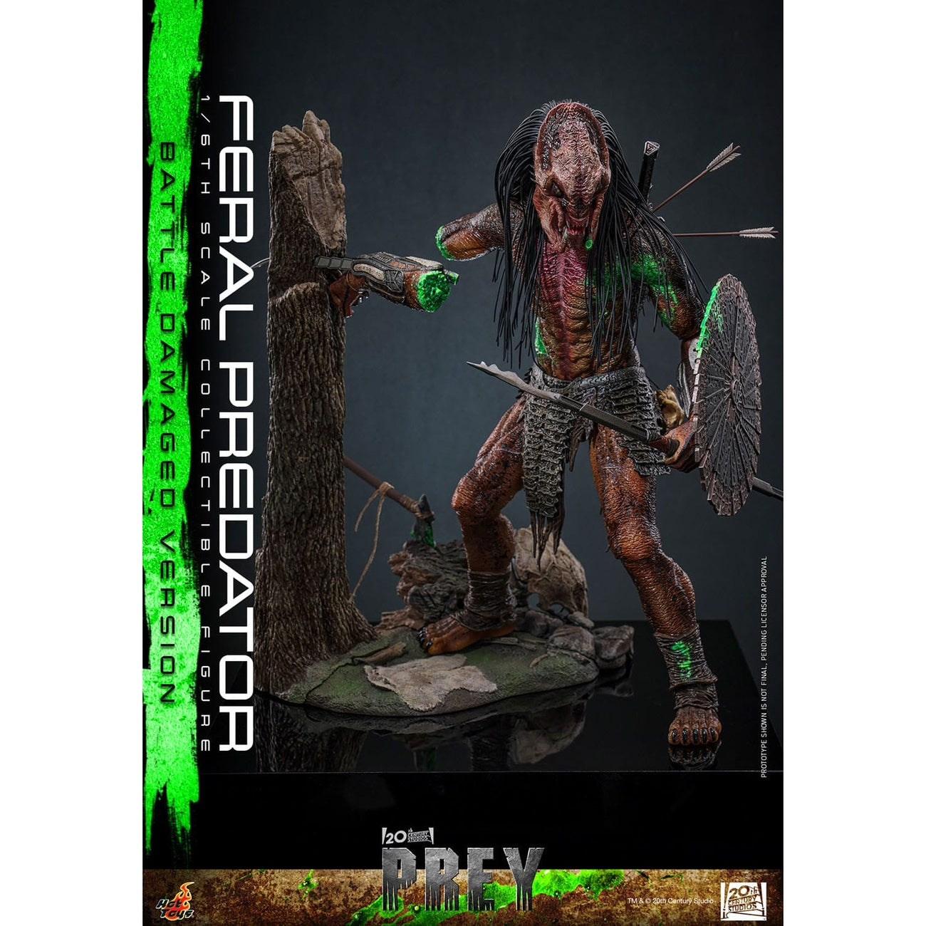 Productafbeelding Prey - Feral Predator Actiefiguur 1:6 Battle Damaged Version