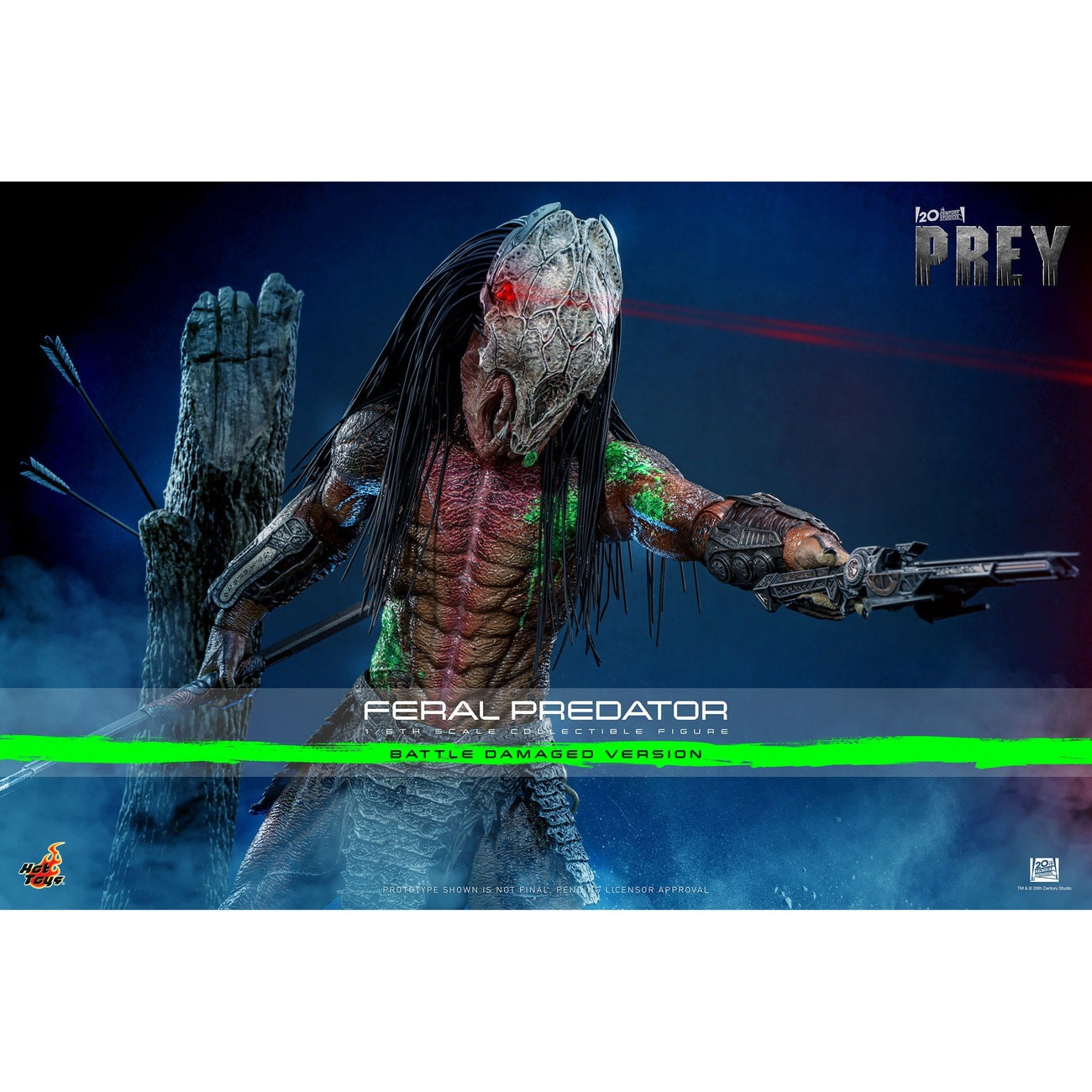 Productafbeelding Prey - Feral Predator Actiefiguur 1:6 Battle Damaged Version