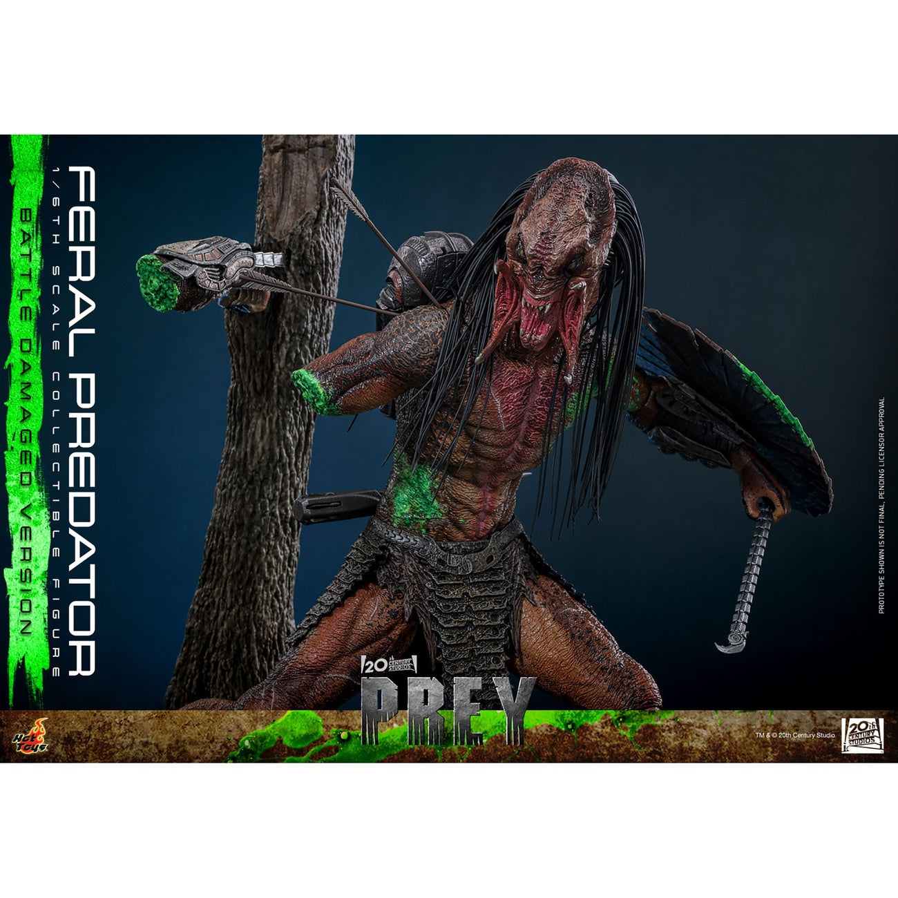 Productafbeelding Prey - Feral Predator Actiefiguur 1:6 Battle Damaged Version