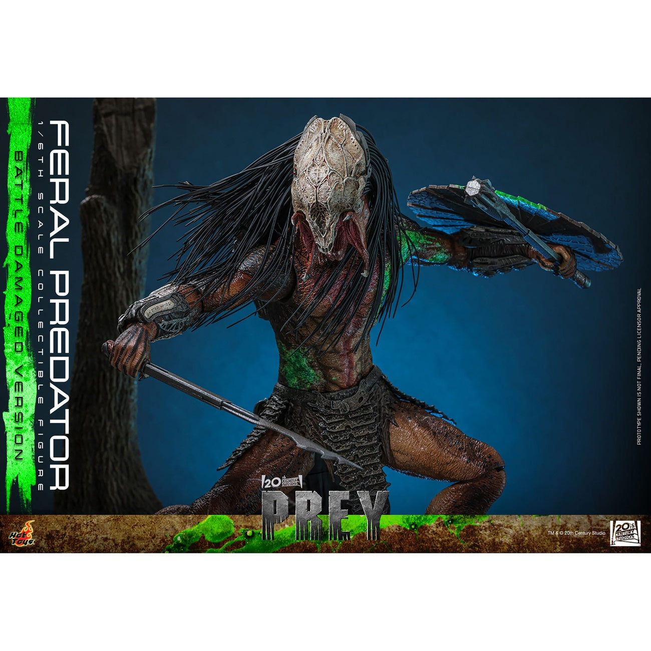 Productafbeelding Prey - Feral Predator Actiefiguur 1:6 Battle Damaged Version