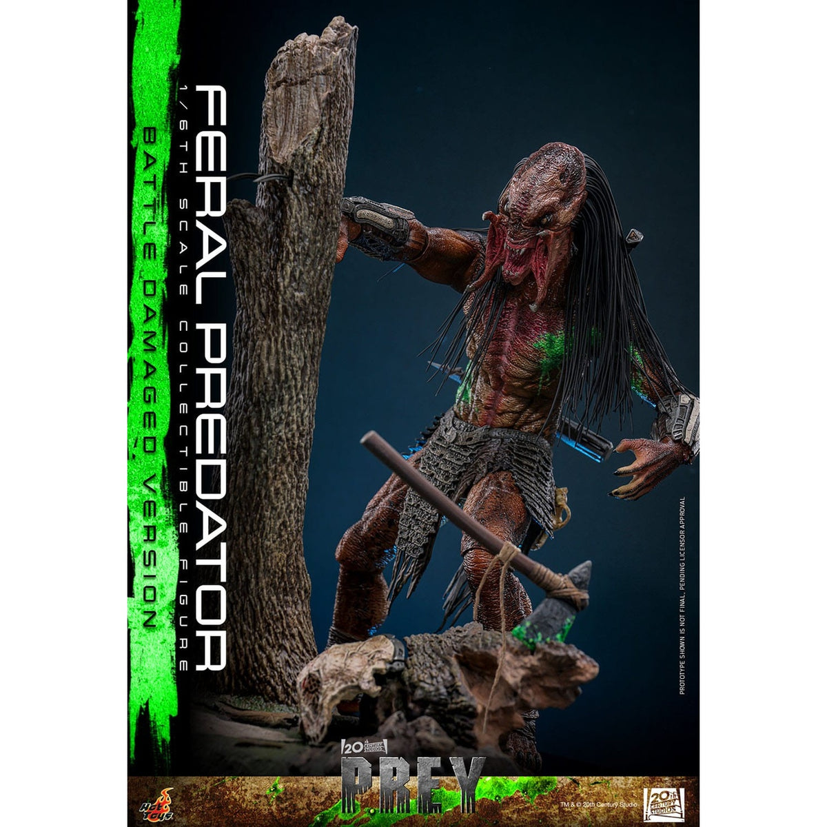 Productafbeelding Prey - Feral Predator Actiefiguur 1:6 Battle Damaged Version