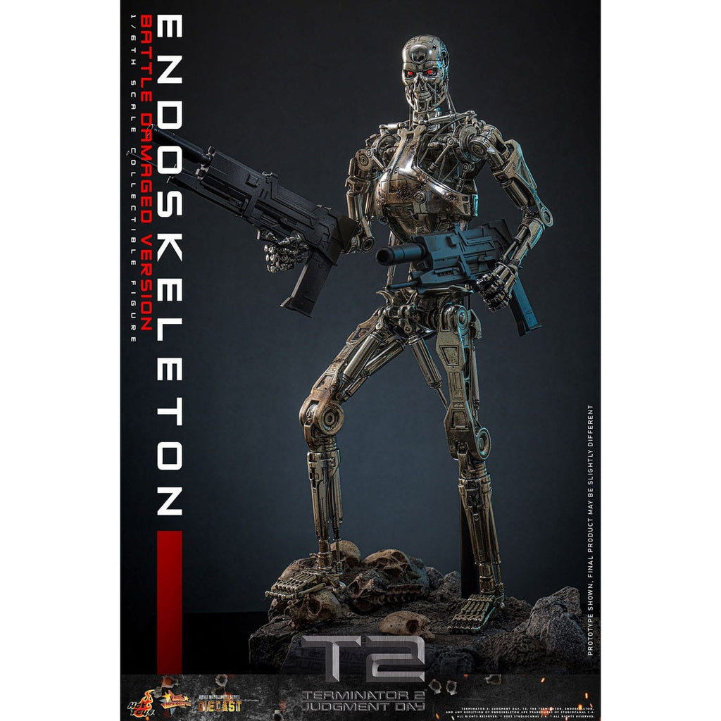 Productafbeelding Terminator – Endoskeleton Masterpiece Actiefiguur 1:6 Battle Damaged Version