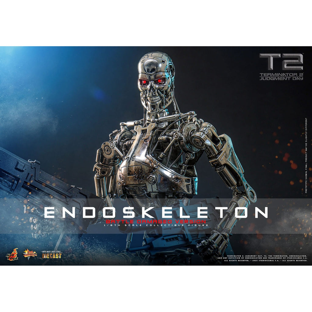 Productafbeelding Terminator – Endoskeleton Masterpiece Actiefiguur 1:6 Battle Damaged Version
