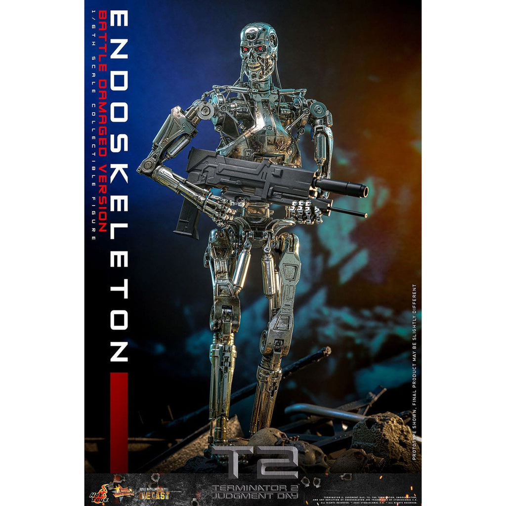 Productafbeelding Terminator – Endoskeleton Masterpiece Actiefiguur 1:6 Battle Damaged Version