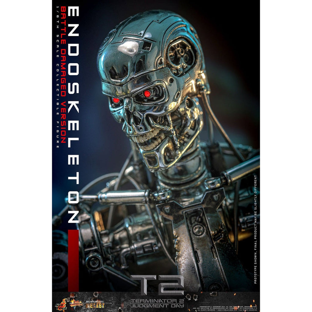Productafbeelding Terminator – Endoskeleton Masterpiece Actiefiguur 1:6 Battle Damaged Version