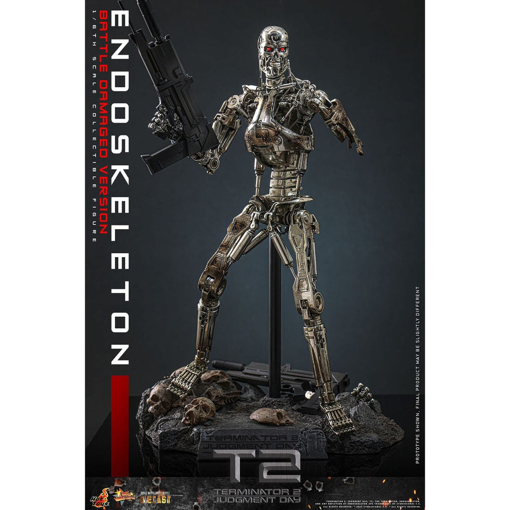 Productafbeelding Terminator – Endoskeleton Masterpiece Actiefiguur 1:6 Battle Damaged Version