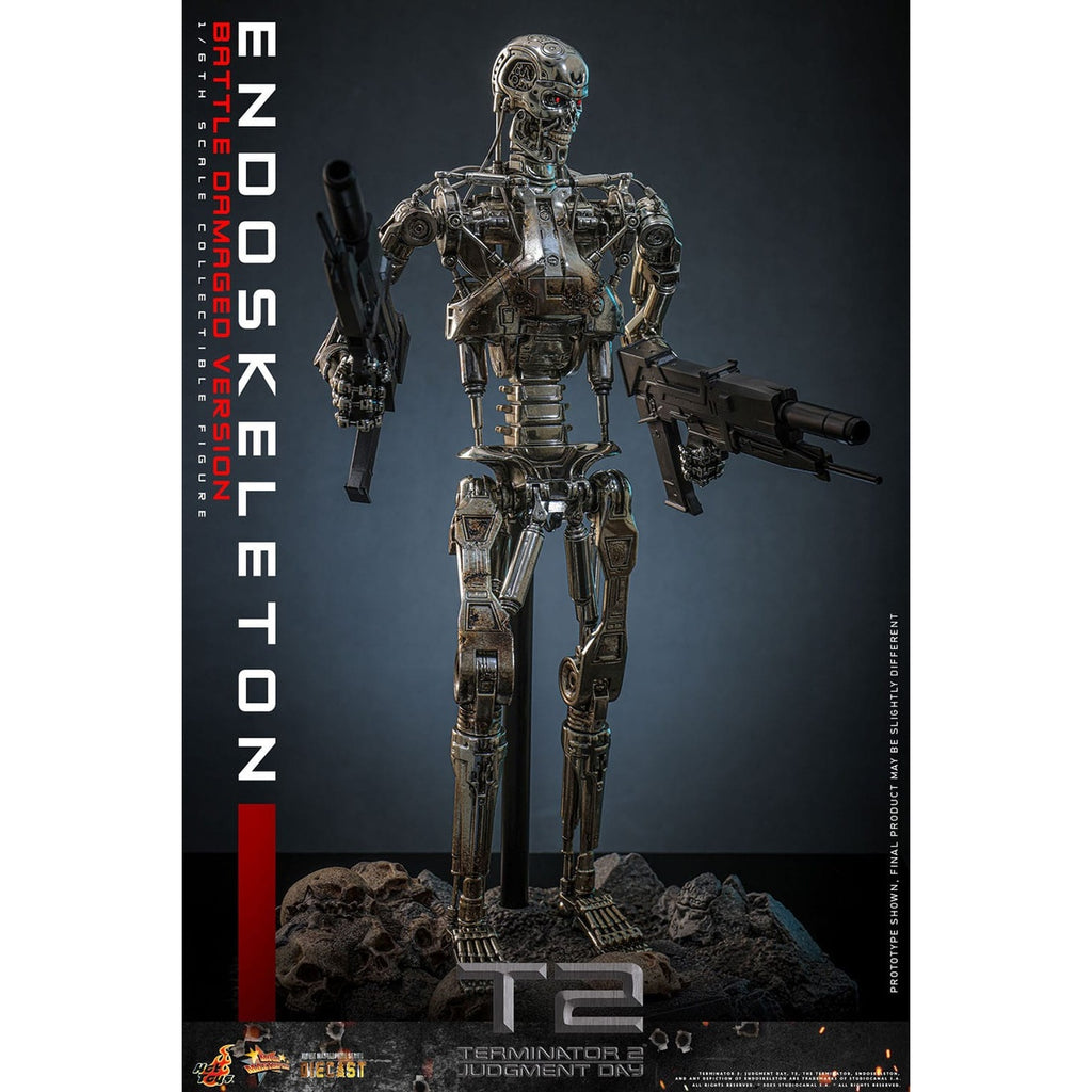 Productafbeelding Terminator – Endoskeleton Masterpiece Actiefiguur 1:6 Battle Damaged Version