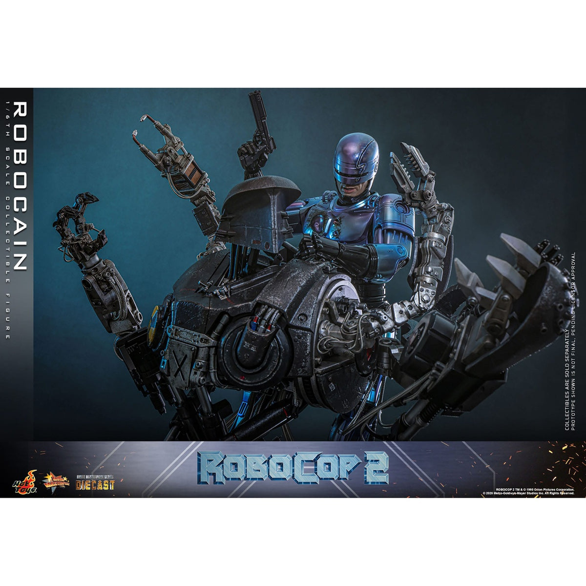 Productafbeelding RoboCop 2 - RoboCain Masterpiece actiefiguur 1:6