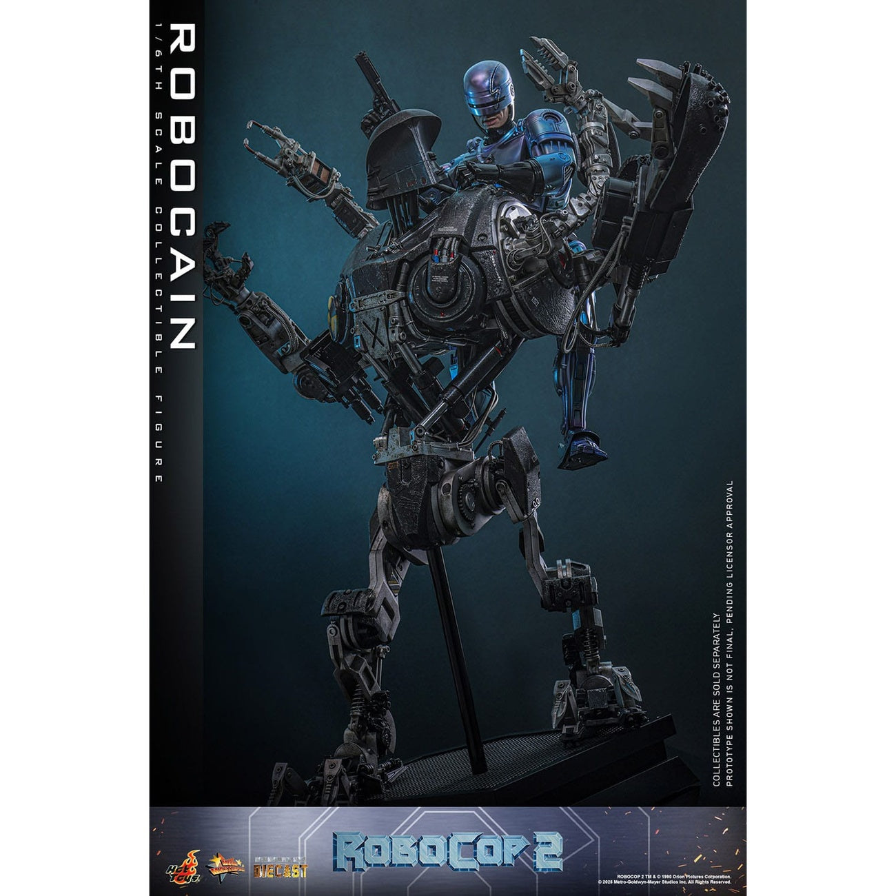Productafbeelding RoboCop 2 - RoboCain Masterpiece actiefiguur 1:6