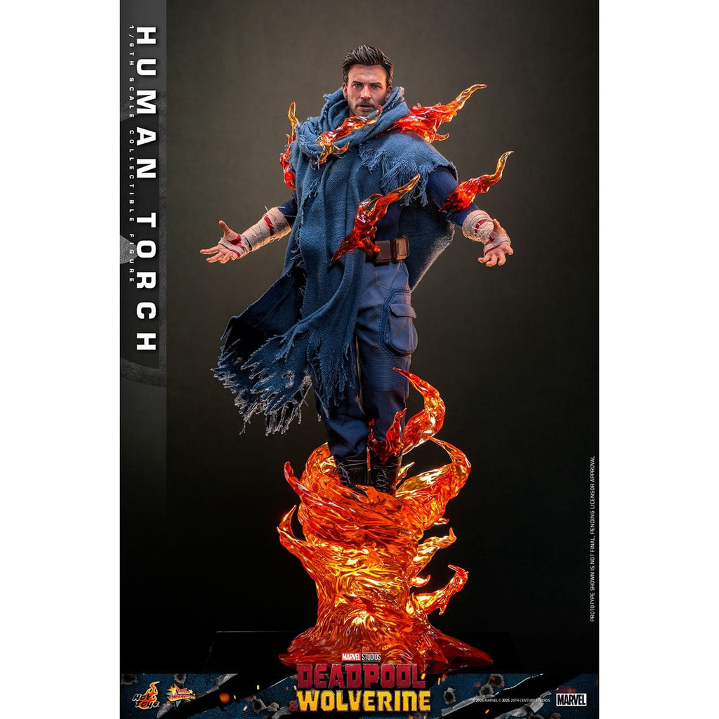 Productafbeelding Deadpool & Wolverine - Human Torch Masterpiece 1:6 Actiefiguur