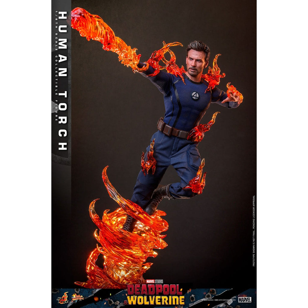 Productafbeelding Deadpool & Wolverine - Human Torch Masterpiece 1:6 Actiefiguur