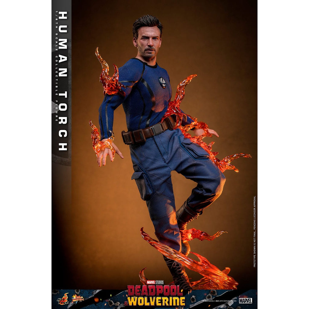 Productafbeelding Deadpool & Wolverine - Human Torch Masterpiece 1:6 Actiefiguur