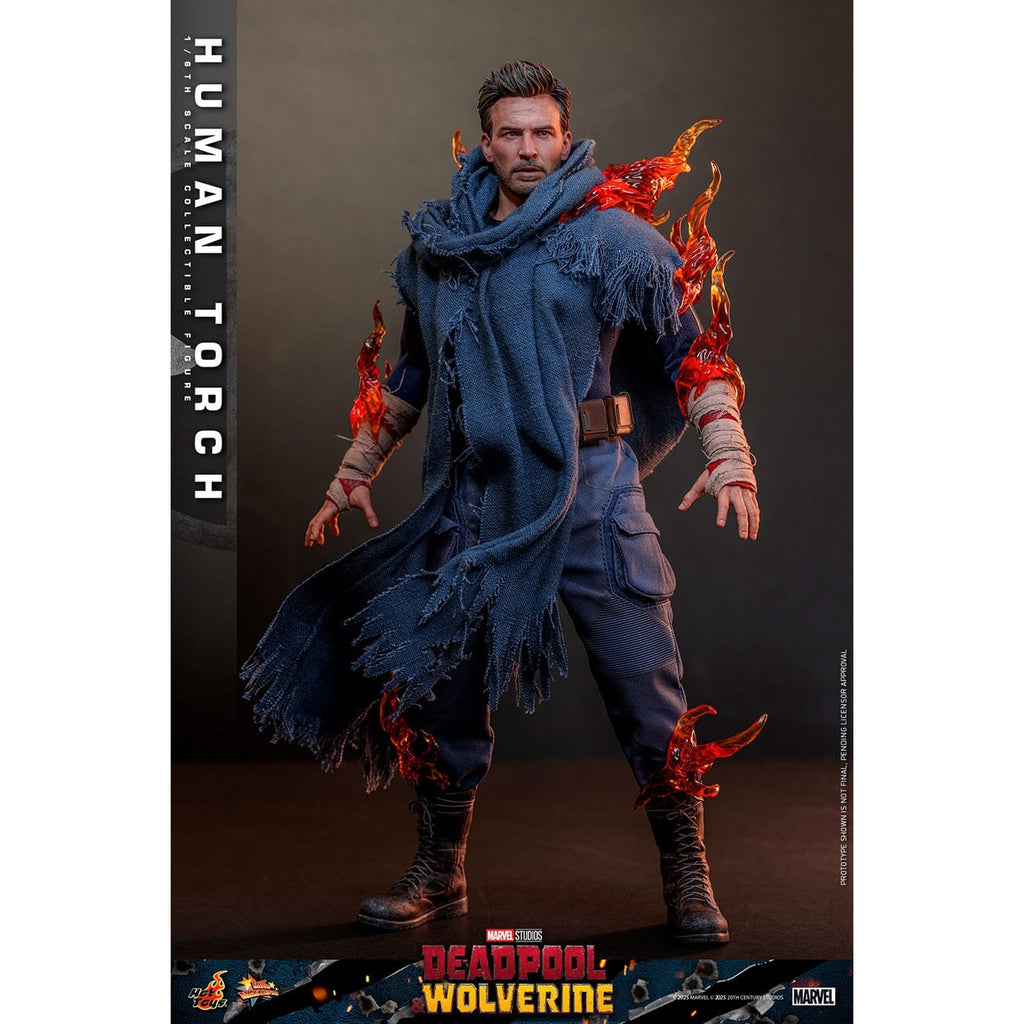 Productafbeelding Deadpool & Wolverine - Human Torch Masterpiece 1:6 Actiefiguur