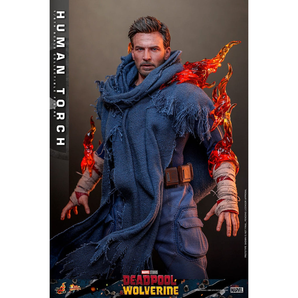 Productafbeelding Deadpool & Wolverine - Human Torch Masterpiece 1:6 Actiefiguur