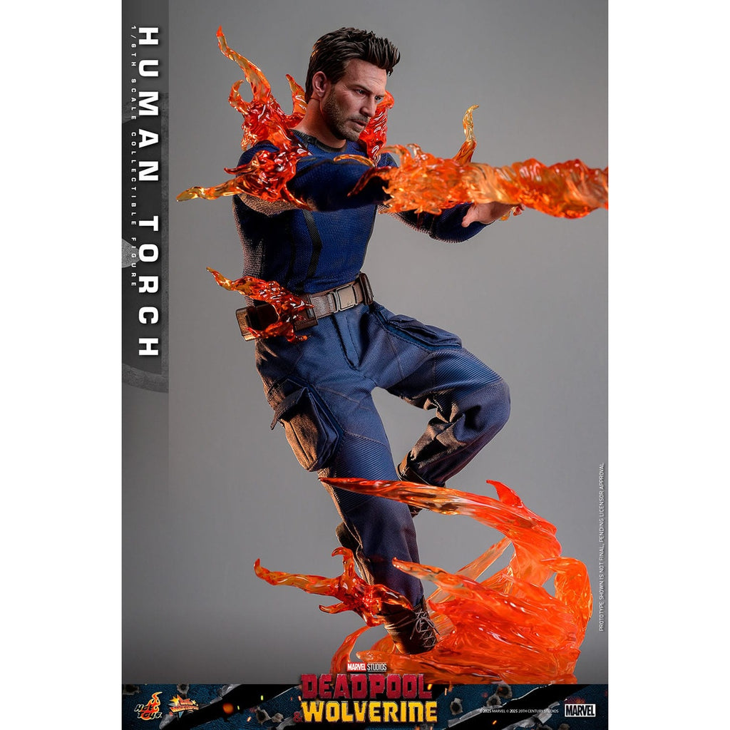 Productafbeelding Deadpool & Wolverine - Human Torch Masterpiece 1:6 Actiefiguur
