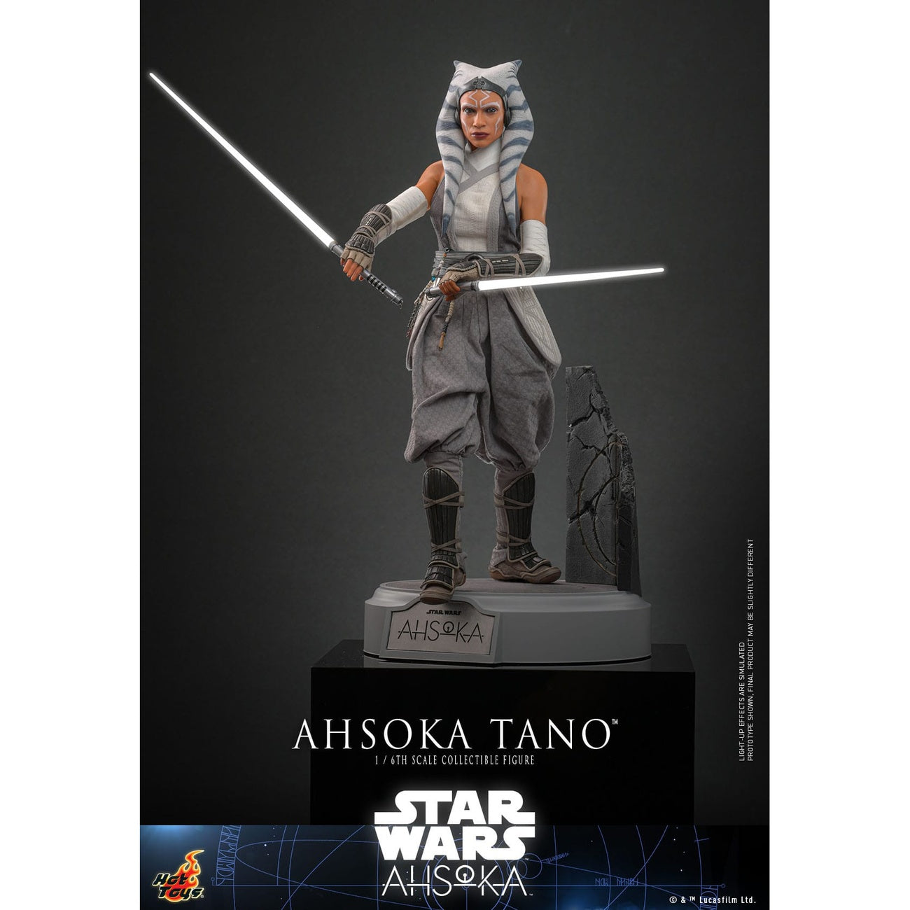 Productafbeelding Ahsoka Tano Actiefiguur 1:6 - Star Wars: Ahsoka