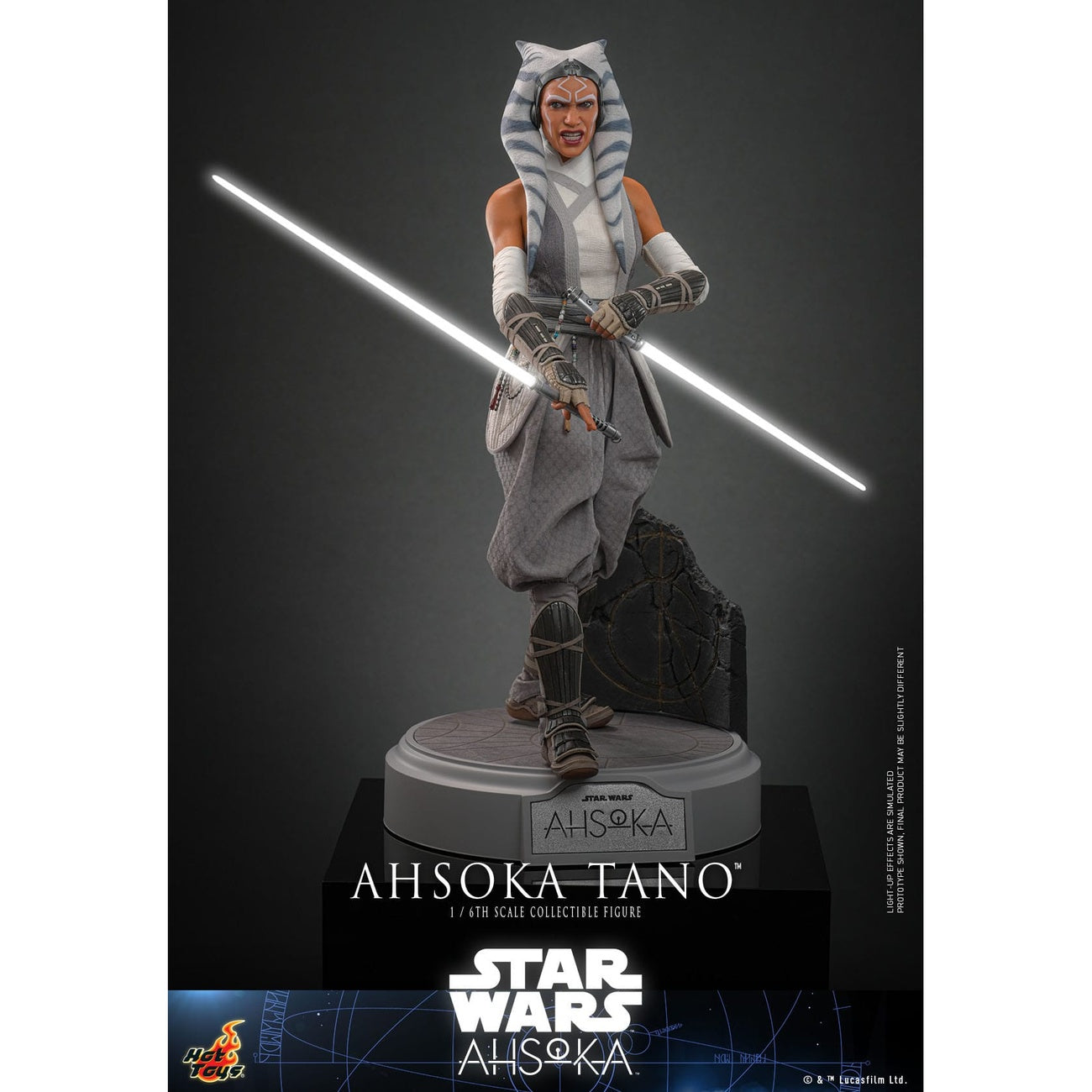 Productafbeelding Ahsoka Tano Actiefiguur 1:6 - Star Wars: Ahsoka