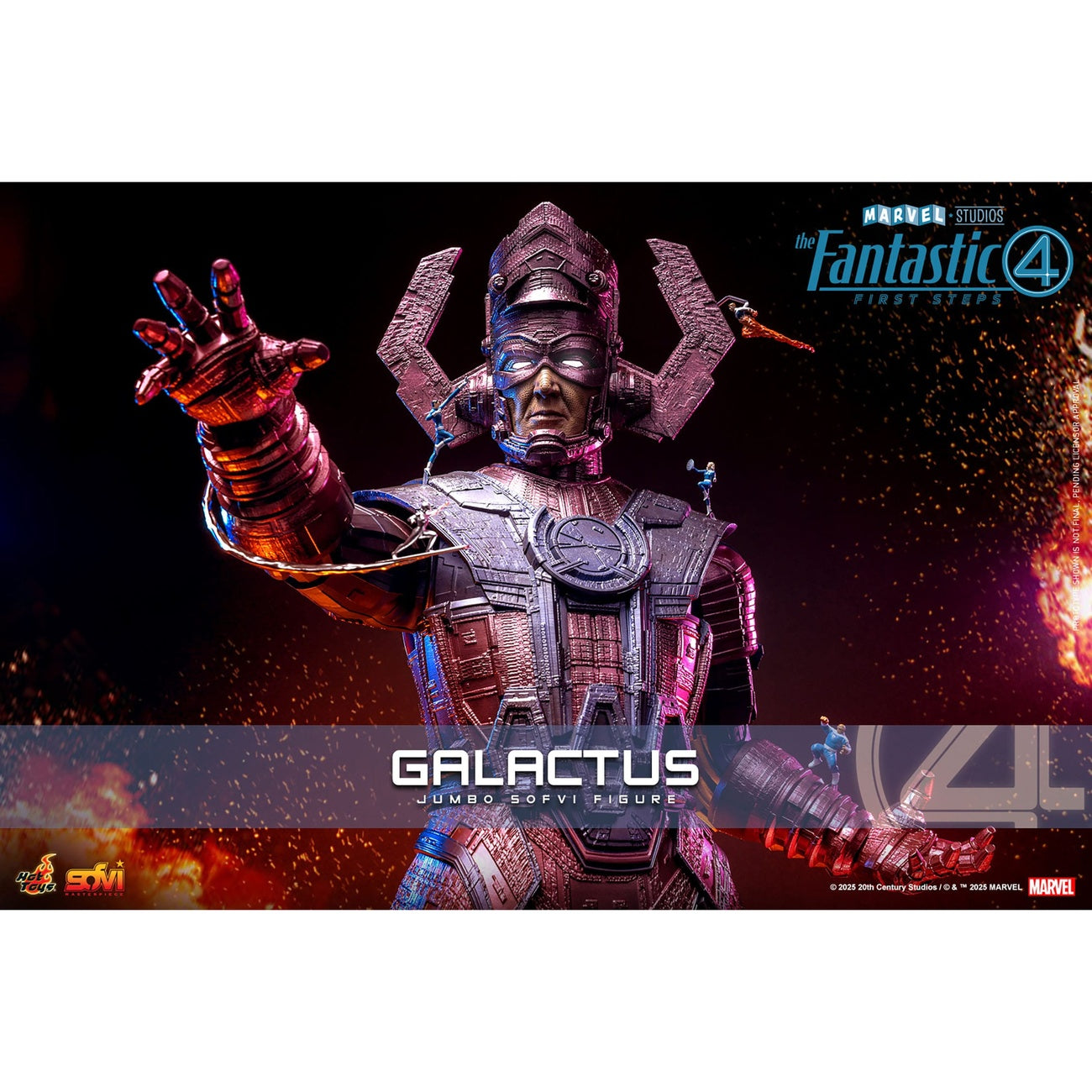 Productafbeelding The Fantastic Four: First Steps - Galactus Jumbo Sofvi Masterpiece Figuur