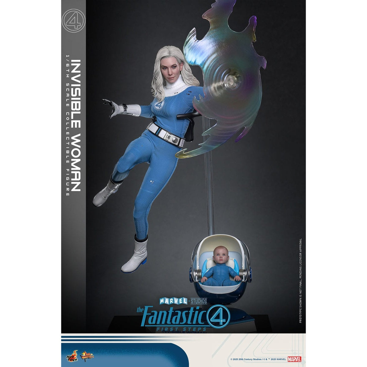 Productafbeelding The Fantastic Four: First Steps - Invisible Woman Masterpiece 1:6 Actiefiguur