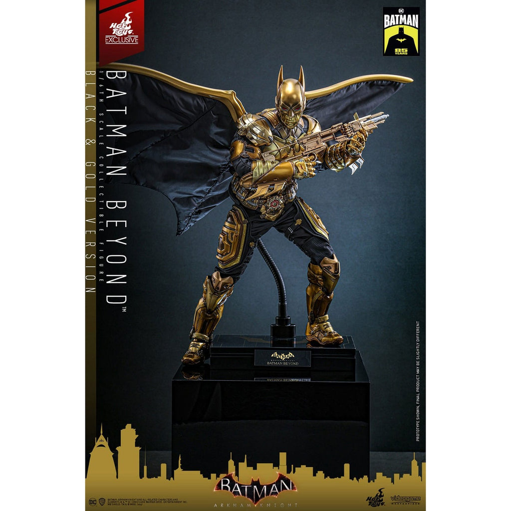 Productafbeelding Batman: Arkham Knight - Batman Beyond Masterpiece 1:6 Actiefiguur Zwart & Goud Versie