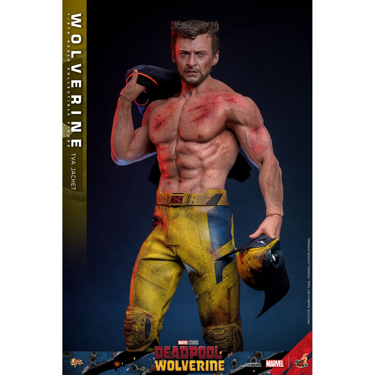 Productafbeelding Wolverine Masterpiece Actiefiguur 1:6 TVA Jacket Version – Deadpool & Wolverine