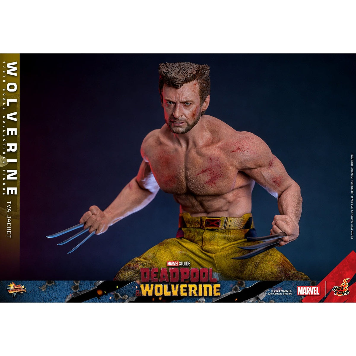 Productafbeelding Wolverine Masterpiece Actiefiguur 1:6 TVA Jacket Version – Deadpool & Wolverine