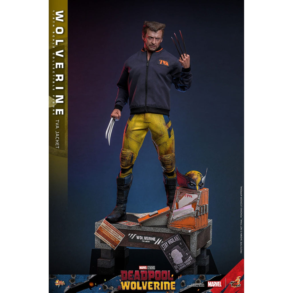 Productafbeelding Wolverine Masterpiece Actiefiguur 1:6 TVA Jacket Version – Deadpool & Wolverine