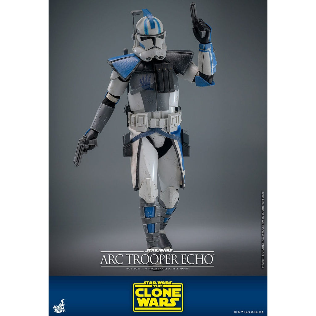 Productafbeelding Star Wars: The Clone Wars - ARC Trooper Echo Actiefiguur 1:6 schaal