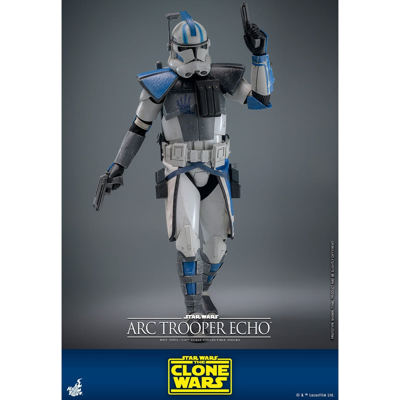 Productafbeelding Star Wars: The Clone Wars - ARC Trooper Echo Actiefiguur 1:6 schaal