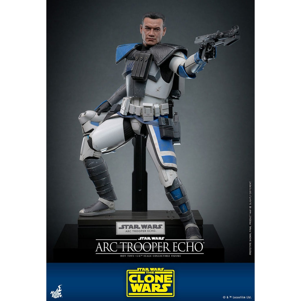 Productafbeelding Star Wars: The Clone Wars - ARC Trooper Echo Actiefiguur 1:6 schaal