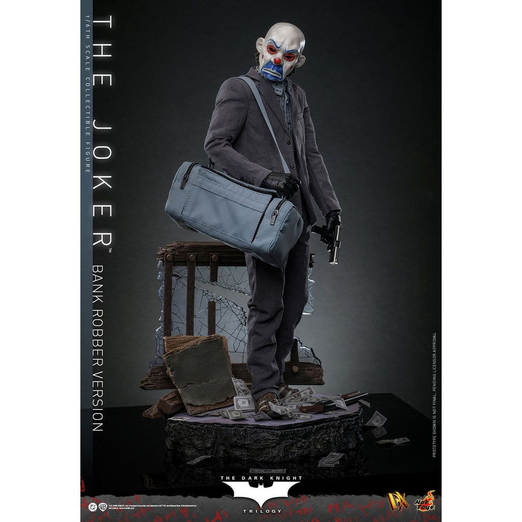Productafbeelding The Dark Knight - The Joker Actiefiguur 1:6 Bankrover Versie