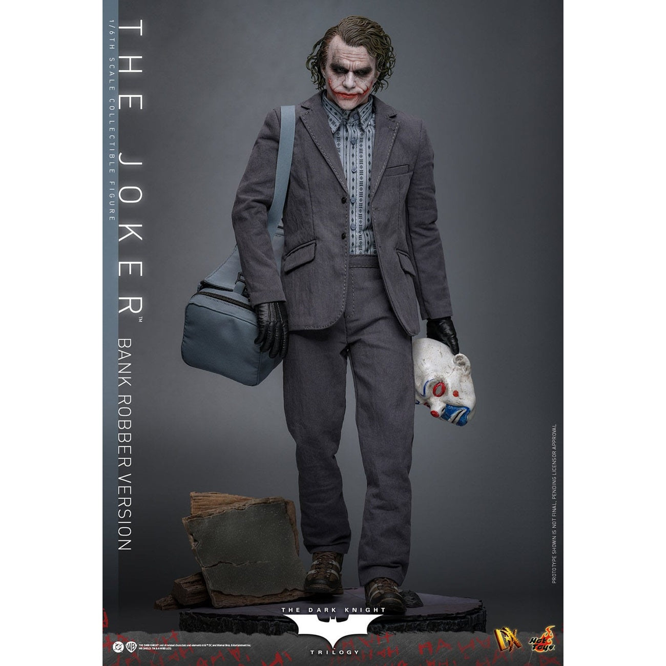 Productafbeelding The Dark Knight - The Joker Actiefiguur 1:6 Bankrover Versie