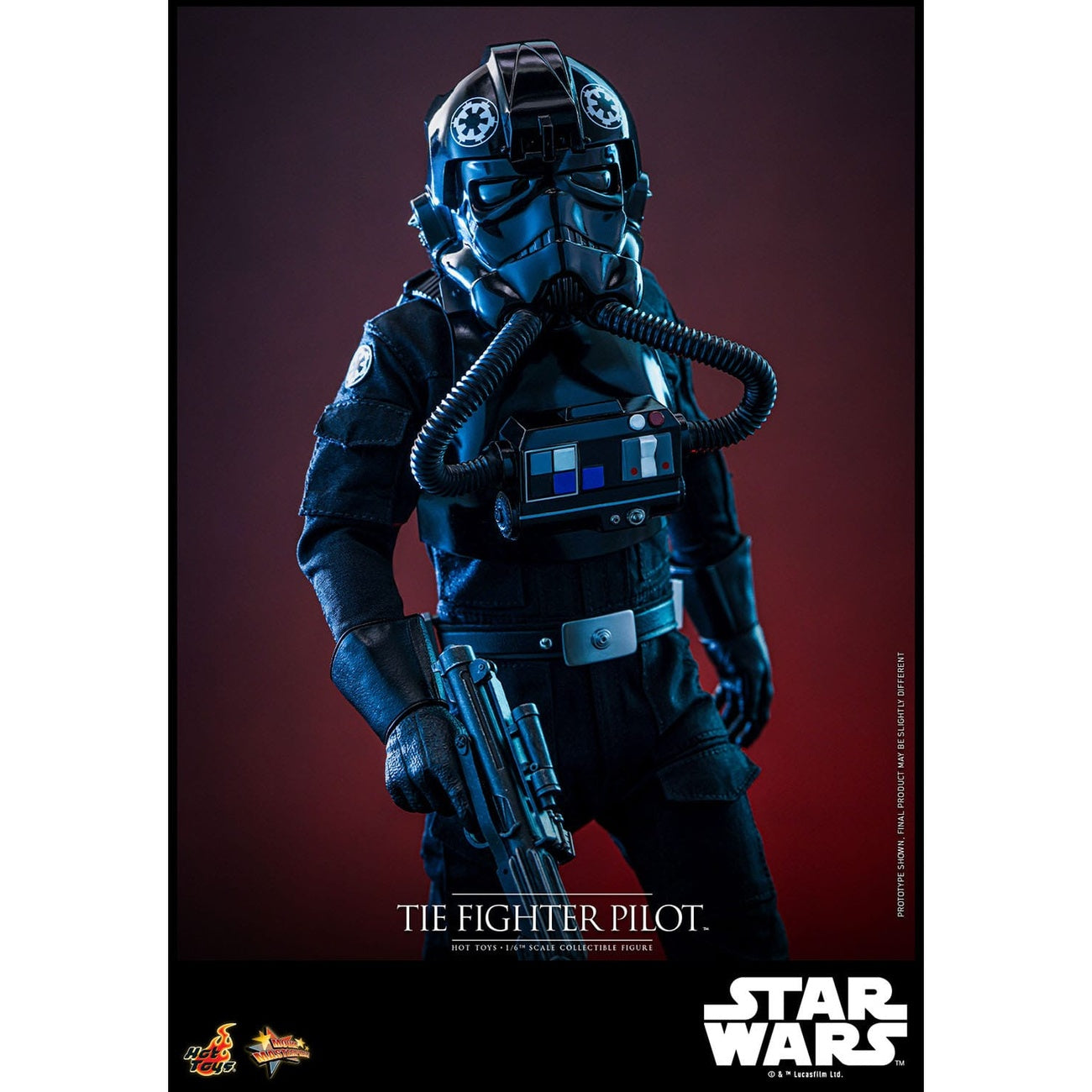 Productafbeelding Star Wars - TIE Fighter Piloot Masterpiece 1:6 Actiefiguur