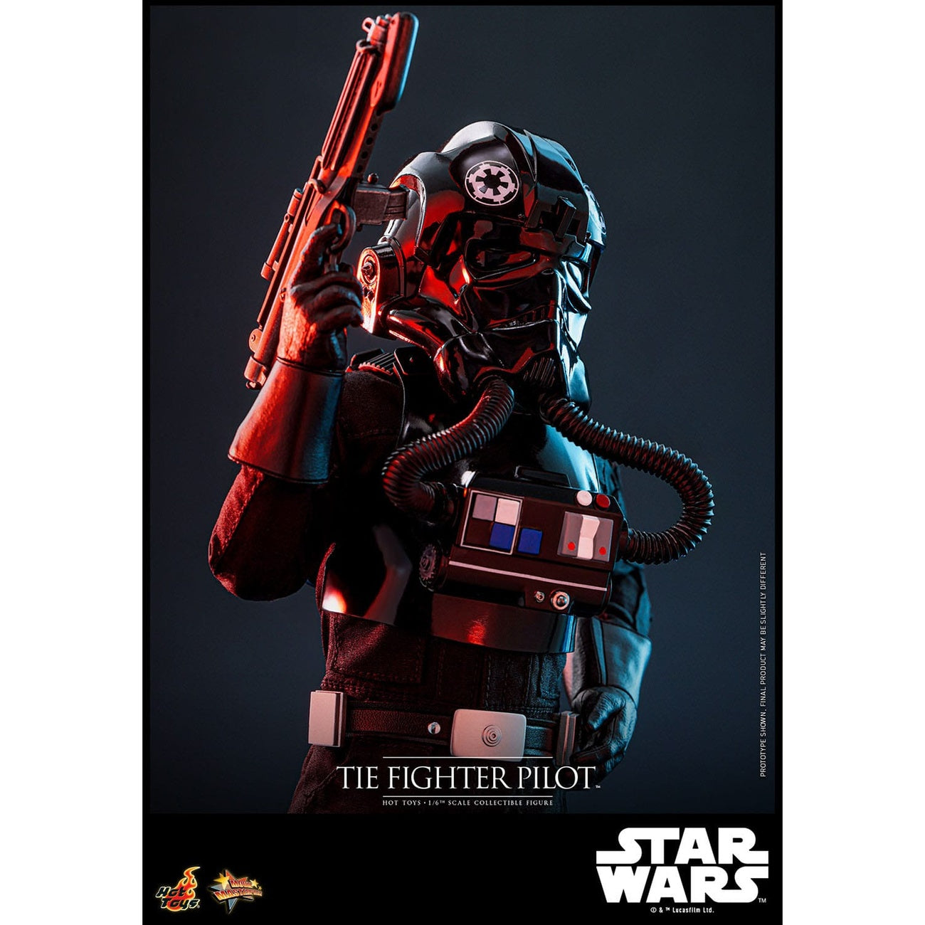 Productafbeelding Star Wars - TIE Fighter Piloot Masterpiece 1:6 Actiefiguur