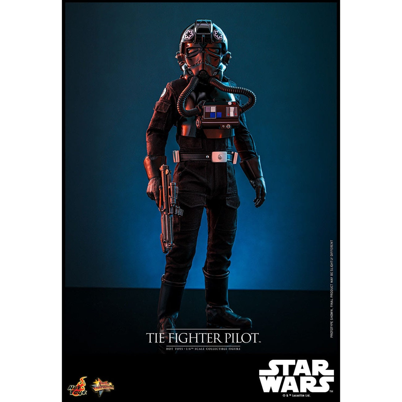 Productafbeelding Star Wars - TIE Fighter Piloot Masterpiece 1:6 Actiefiguur
