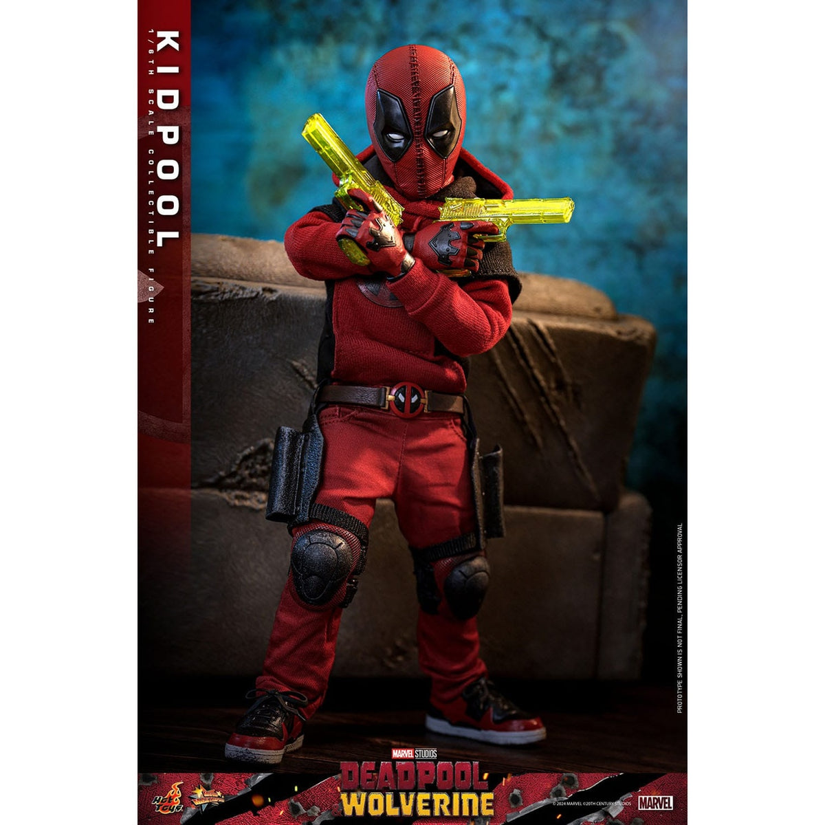 Productafbeelding Deadpool & Wolverine - Kidpool Masterpiece 1:6 Actiefiguur