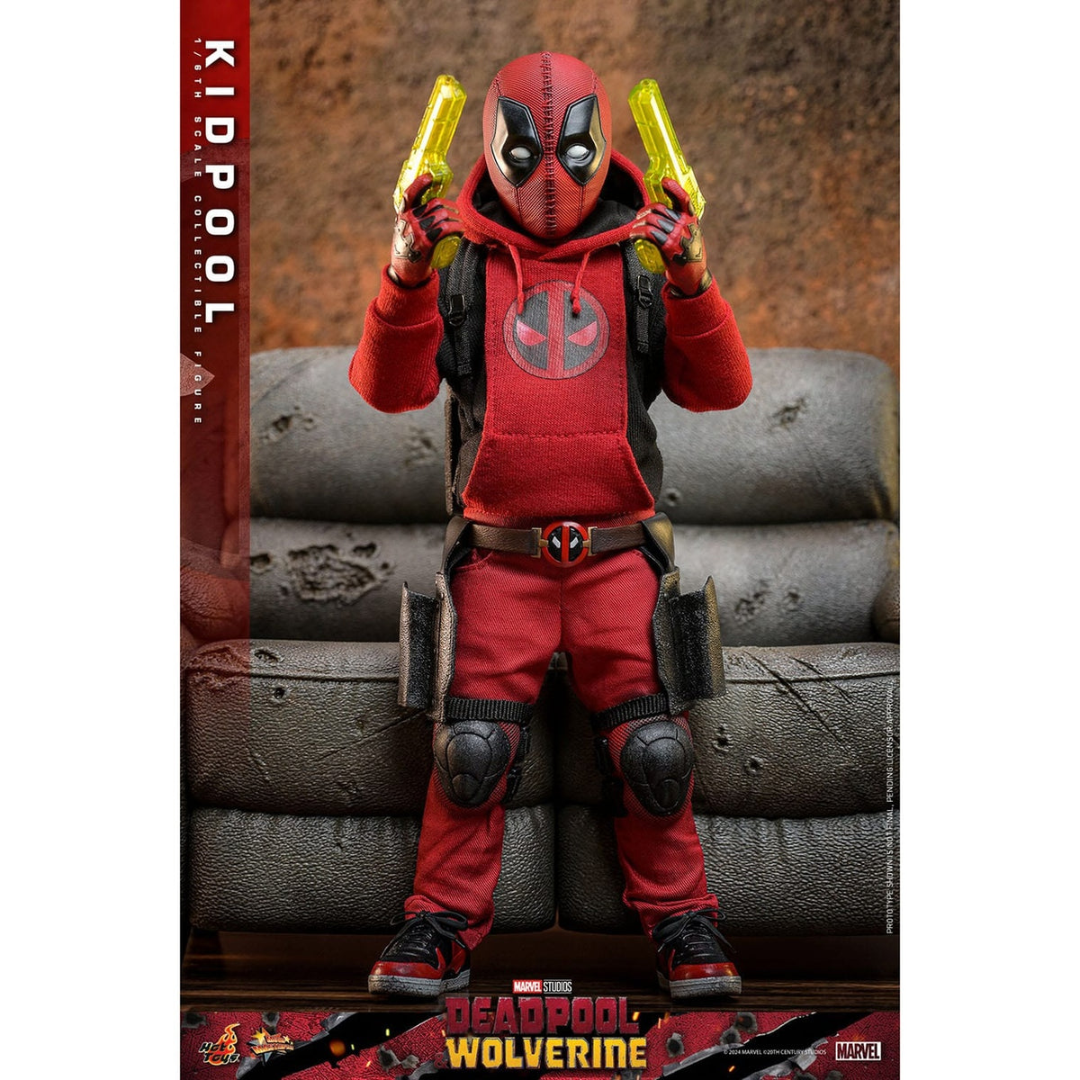 Productafbeelding Deadpool & Wolverine - Kidpool Masterpiece 1:6 Actiefiguur