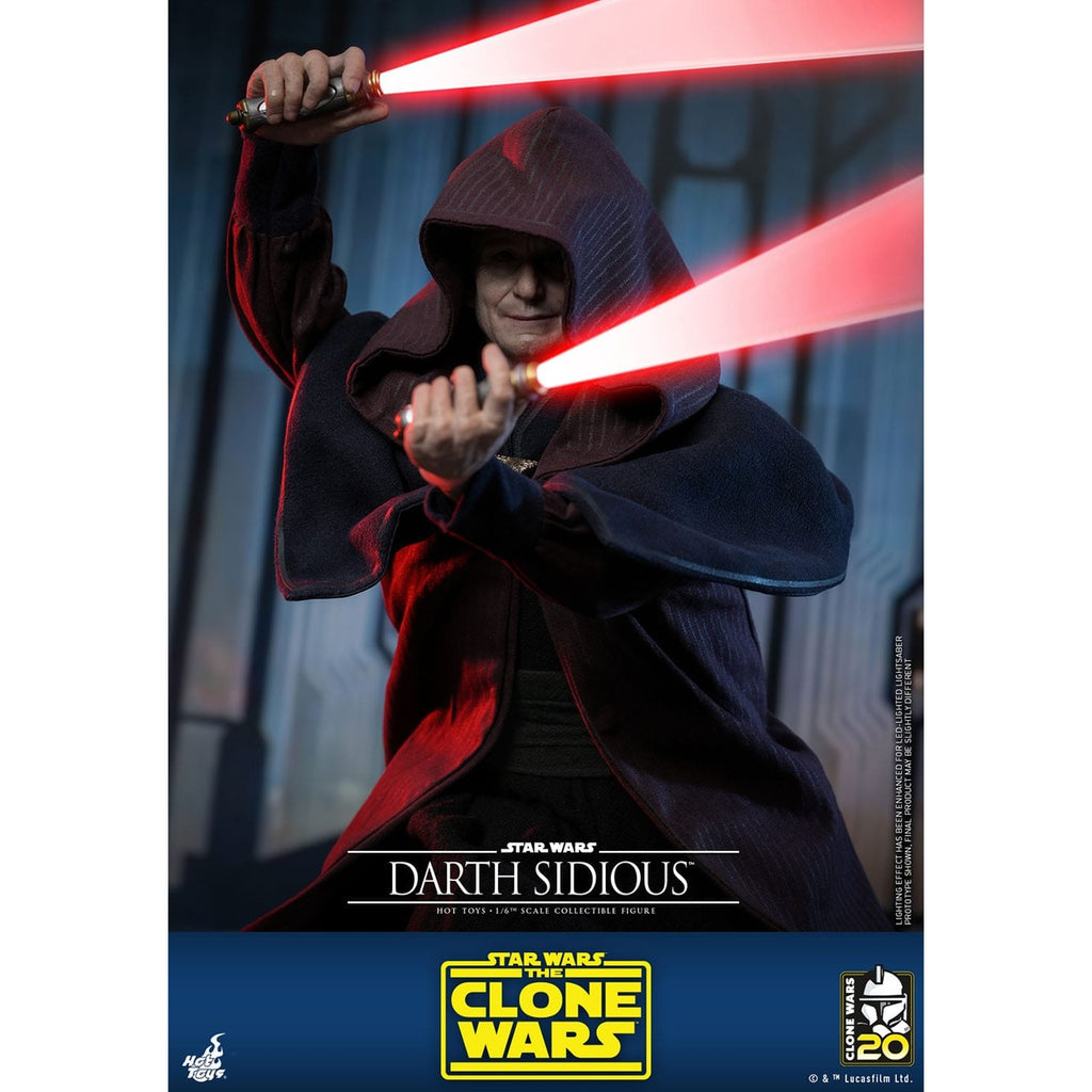 Productafbeelding Star Wars: The Clone Wars - Darth Sidious Actiefiguur 1:6