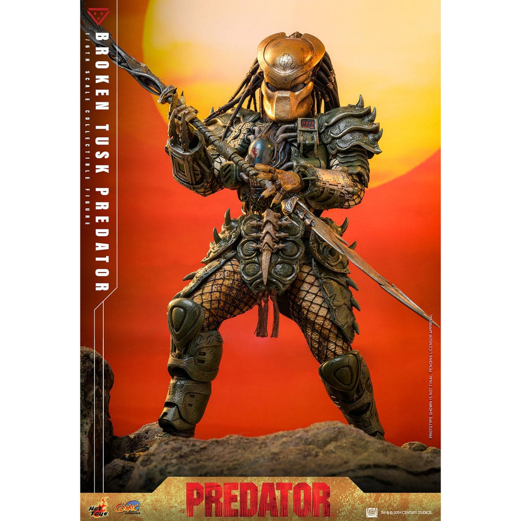 Productafbeelding Alien vs. Predator - Broken Tusk Predator Masterpiece 1:6 Actiefiguur
