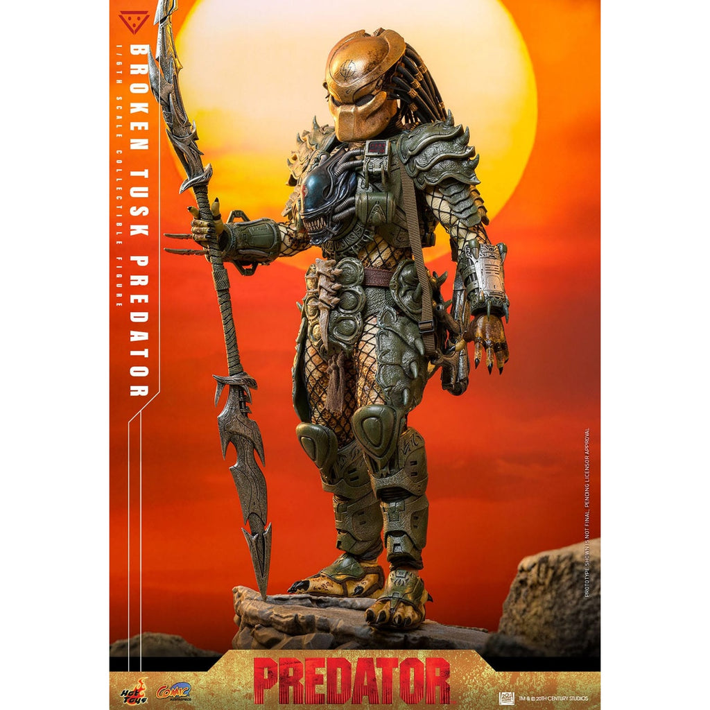 Productafbeelding Alien vs. Predator - Broken Tusk Predator Masterpiece 1:6 Actiefiguur