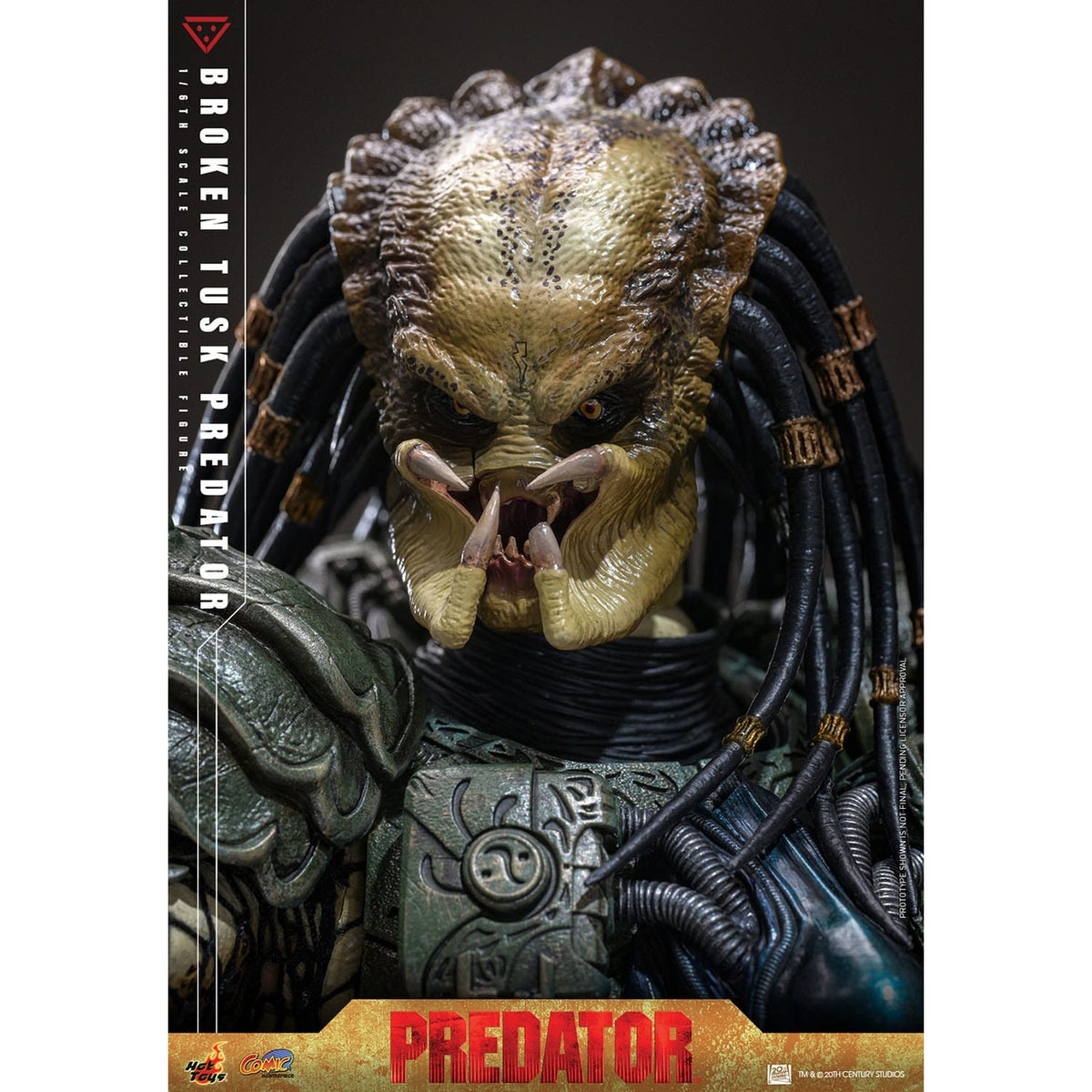 Productafbeelding Alien vs. Predator - Broken Tusk Predator Masterpiece 1:6 Actiefiguur