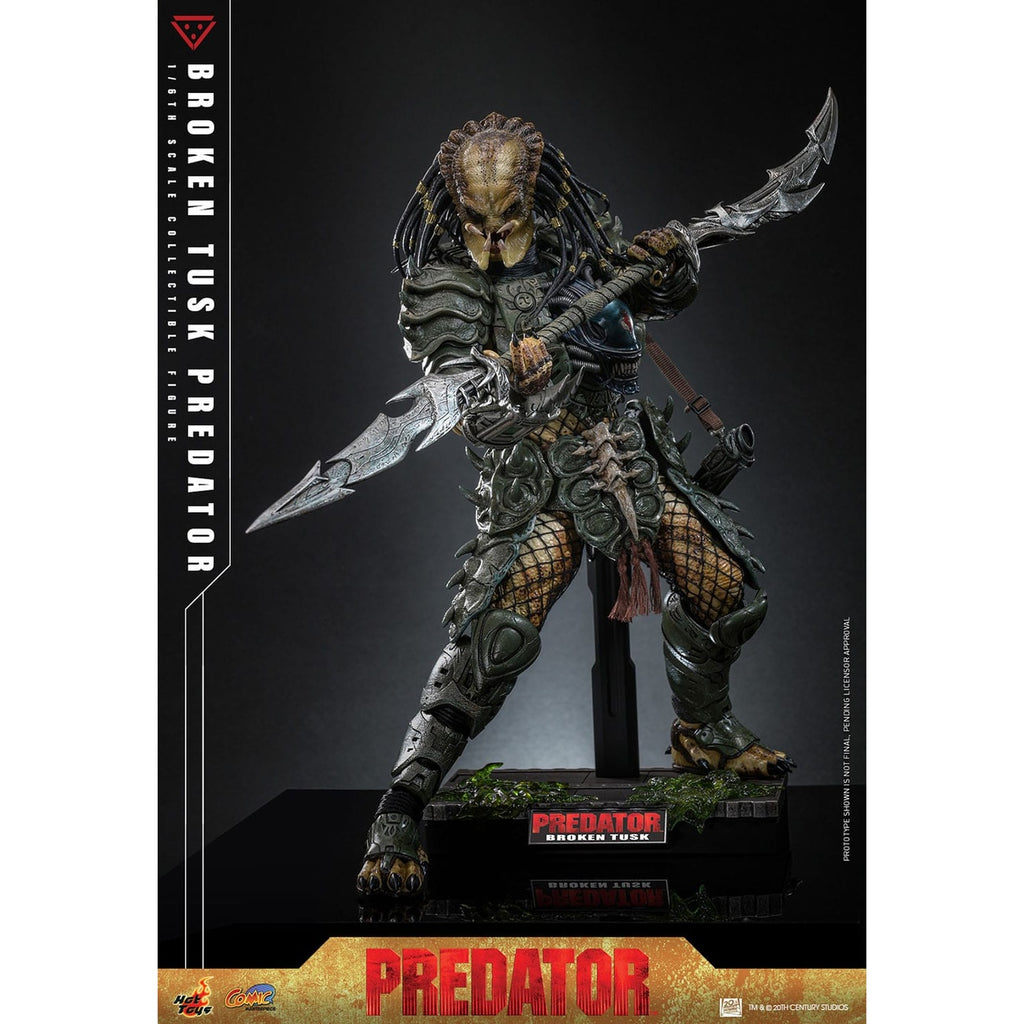Productafbeelding Alien vs. Predator - Broken Tusk Predator Masterpiece 1:6 Actiefiguur