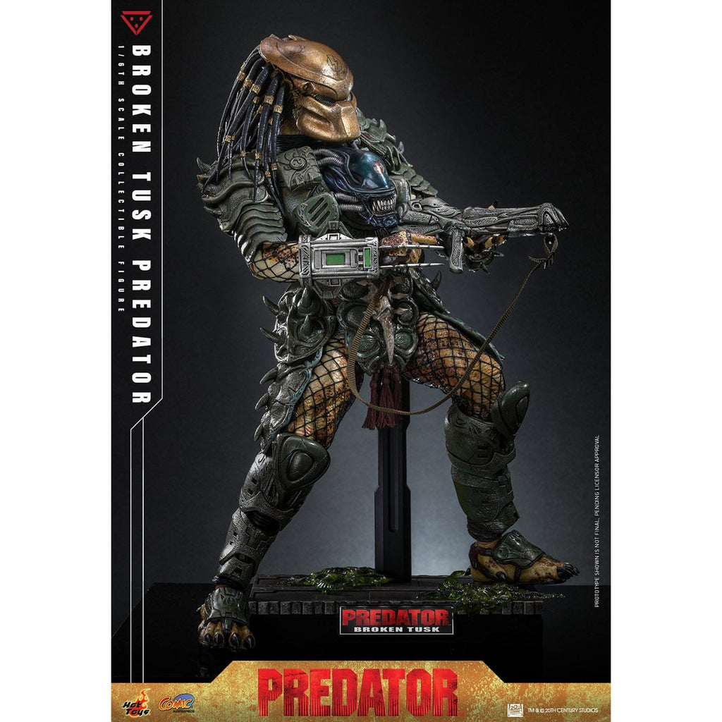 Productafbeelding Alien vs. Predator - Broken Tusk Predator Masterpiece 1:6 Actiefiguur