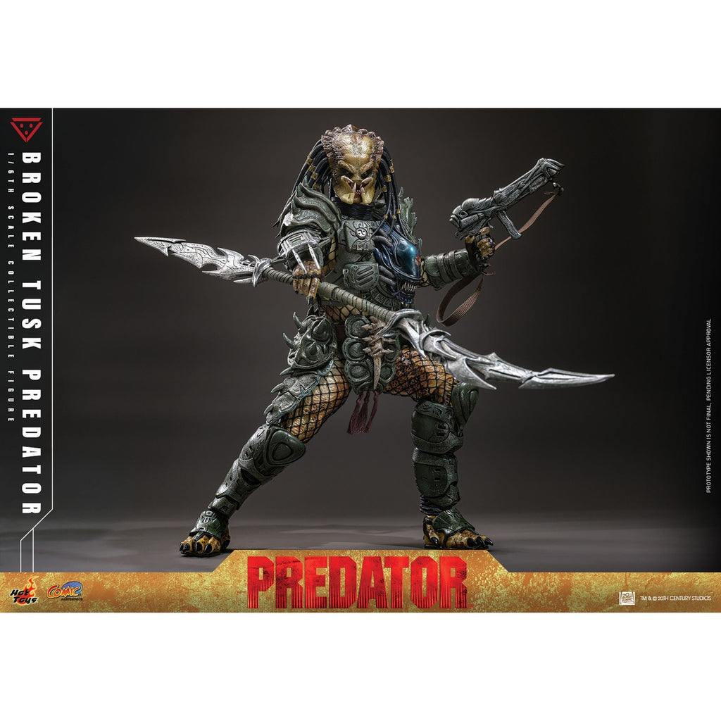 Productafbeelding Alien vs. Predator - Broken Tusk Predator Masterpiece 1:6 Actiefiguur