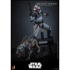 Productafbeelding Star Wars: The Clone Wars - Sergeant Hound Actiefiguur 1:6