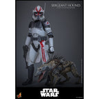 Productafbeelding Star Wars: The Clone Wars - Sergeant Hound Actiefiguur 1:6