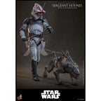 Productafbeelding Star Wars: The Clone Wars - Sergeant Hound Actiefiguur 1:6