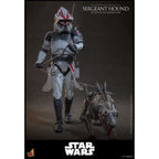 Productafbeelding Star Wars: The Clone Wars - Sergeant Hound Actiefiguur 1:6